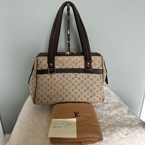 Louis Vuitton Josephine Mini Lin Pm